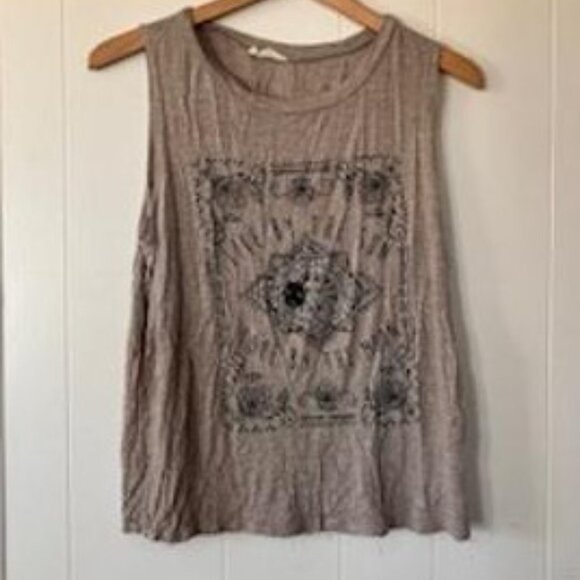 Sun and Moon Muscle Tank Top - Picture 2 of 4